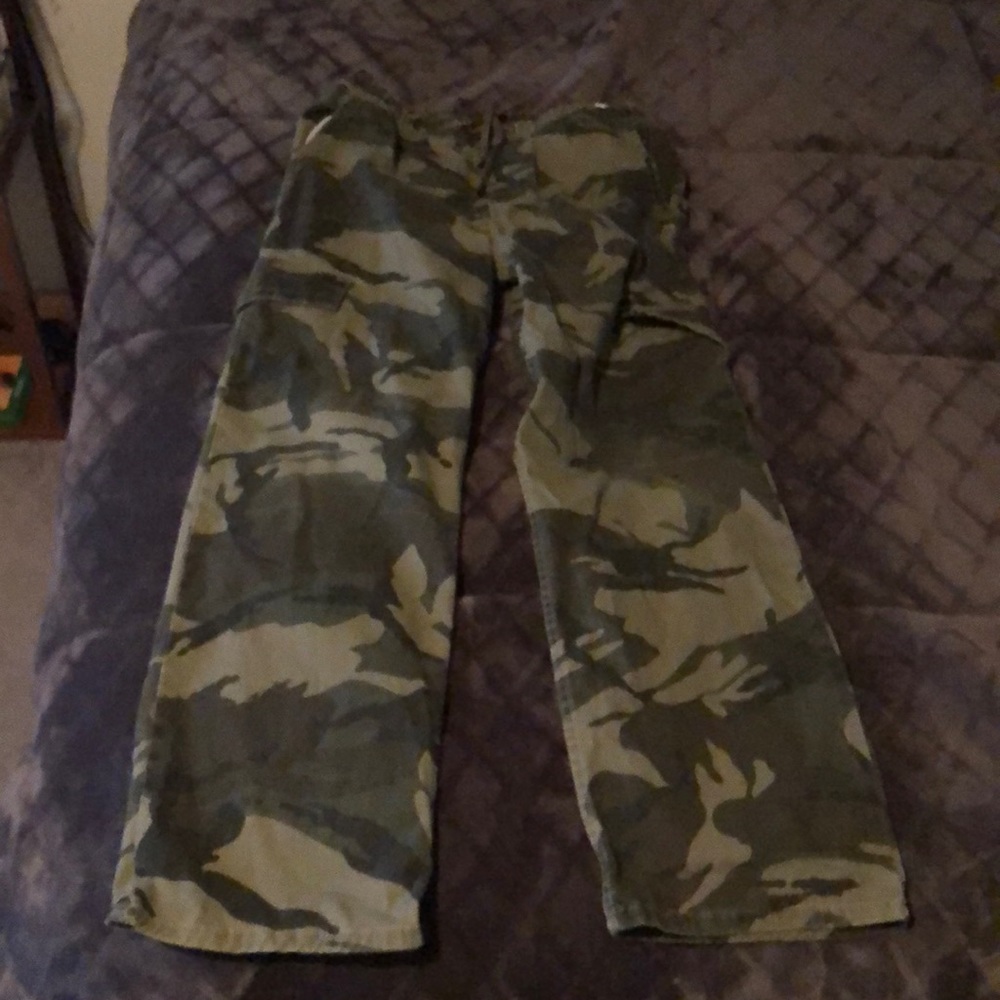 Camouflage Jean Pants